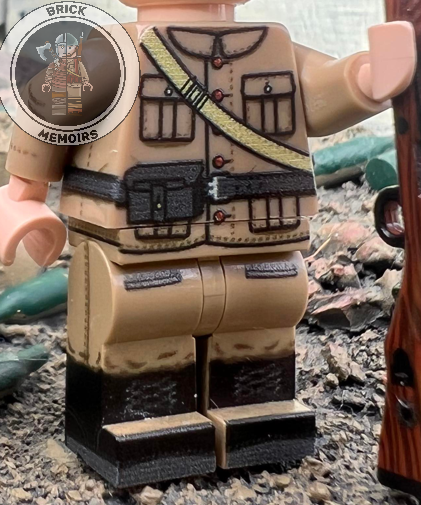 WW2 Hungarian Army Rifleman, LEGO Minifigure